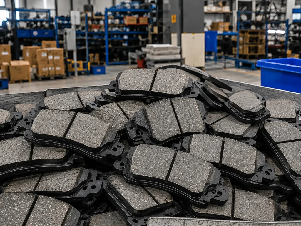 Ceramic brake pads