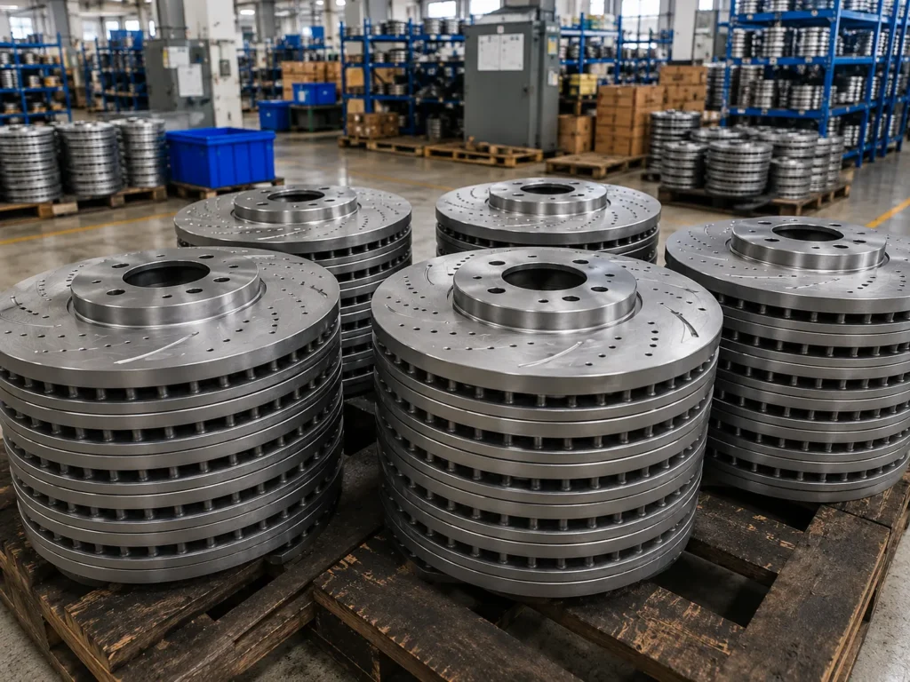Drilled & slotted discs