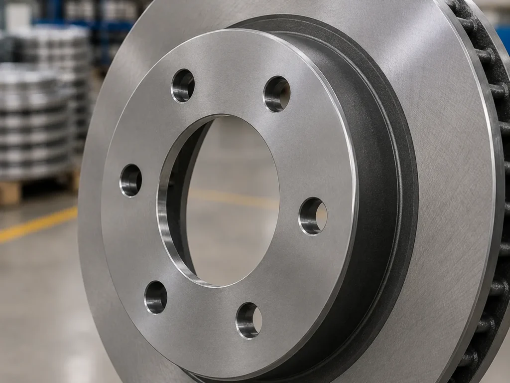 Hub mounting face