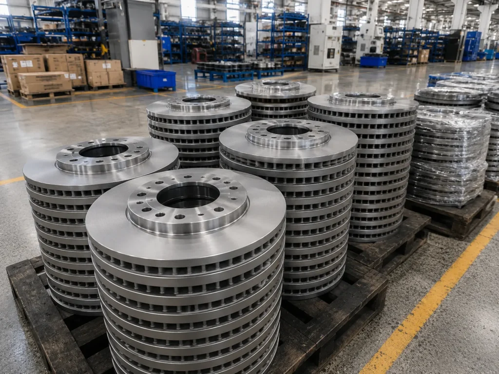 Vented brake rotors