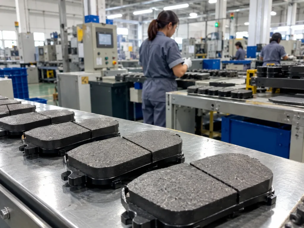 Ceramic brake pads