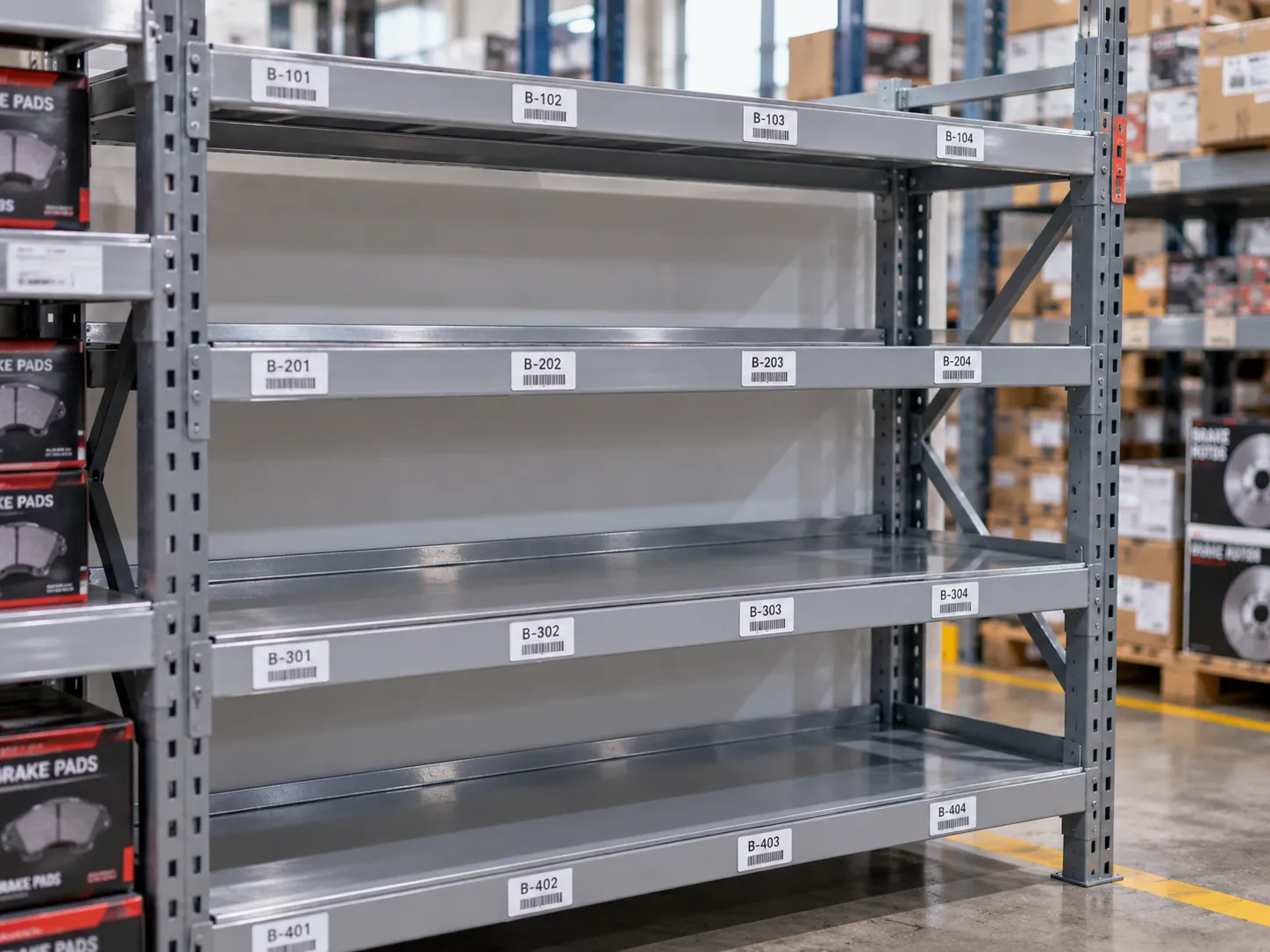Empty shelf