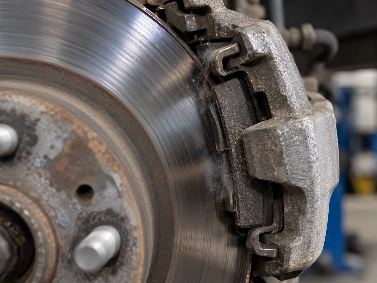 Brake pad noise