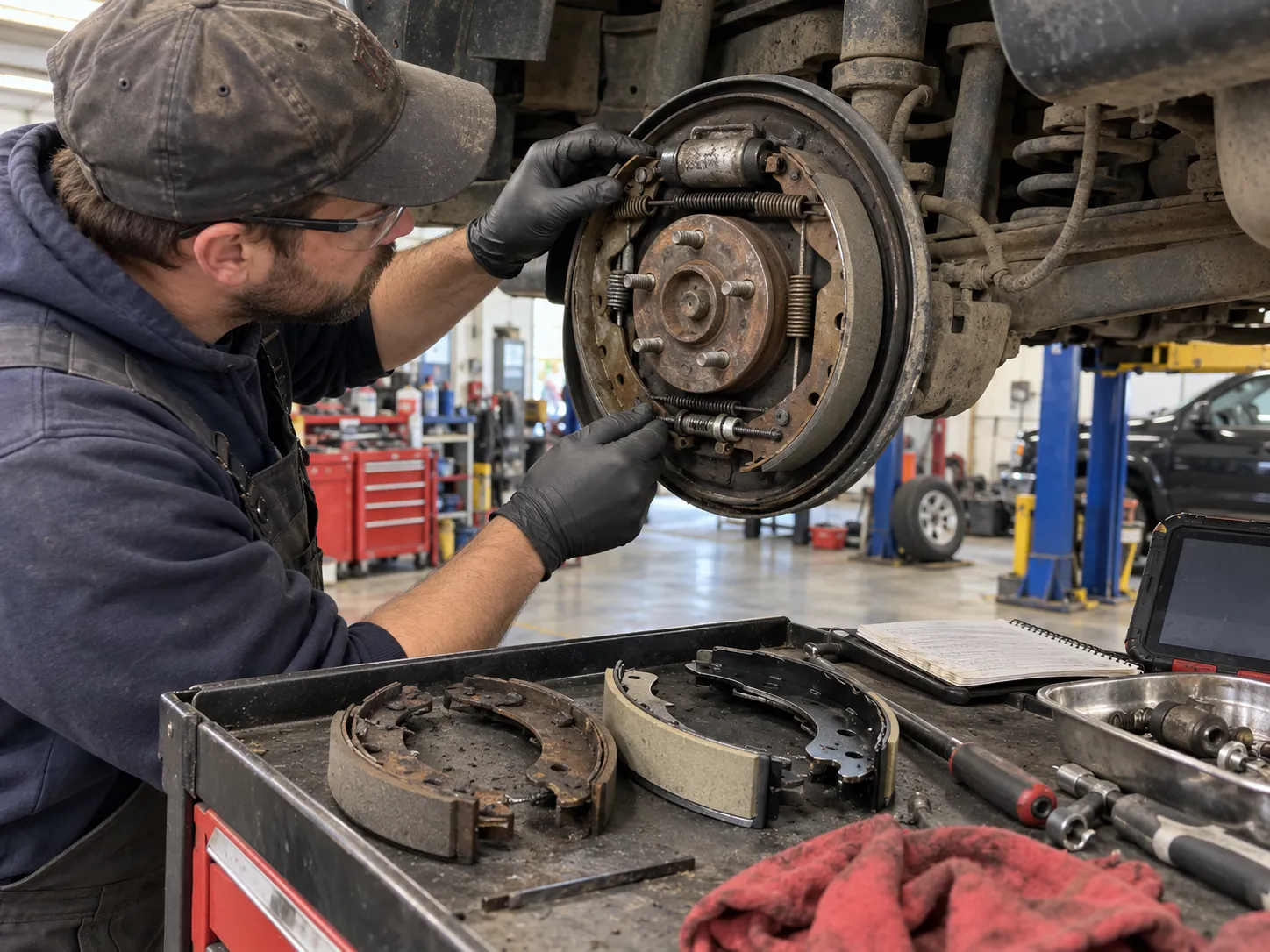 Drum brake issues