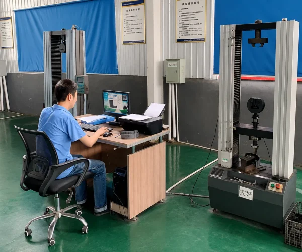 Industrial quality control workshop